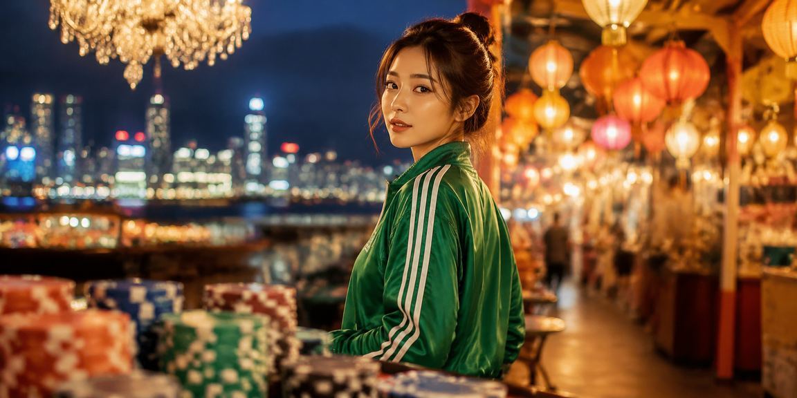 Người dùng tại Vũng Tàu trải nghiệm casino và cá cược trực tuyến trong không khí chợ đêm ven biển