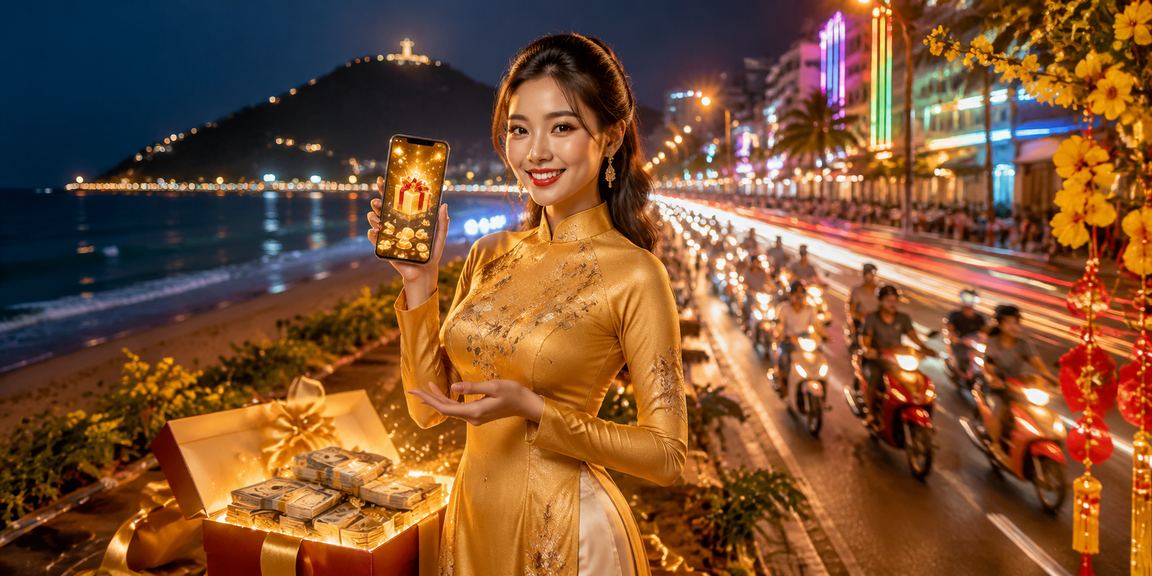 Người dùng tại Vũng Tàu kiểm tra ưu đãi casino trên điện thoại di động